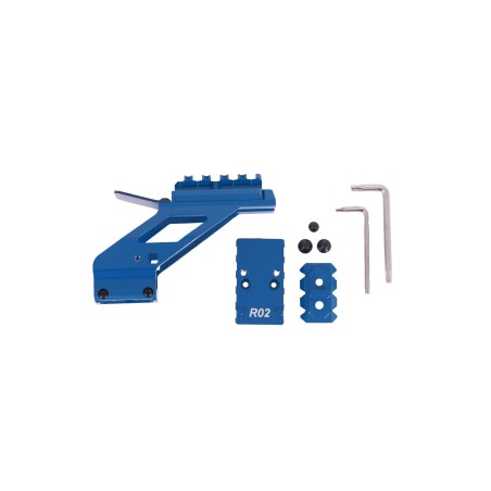 RAIL OPTIQUE ALU BLUE