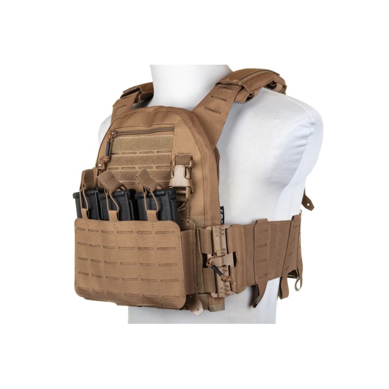 VESTE PLATE CARRIER QR II TAN VESTE PLATE CARRIER QR II TAN