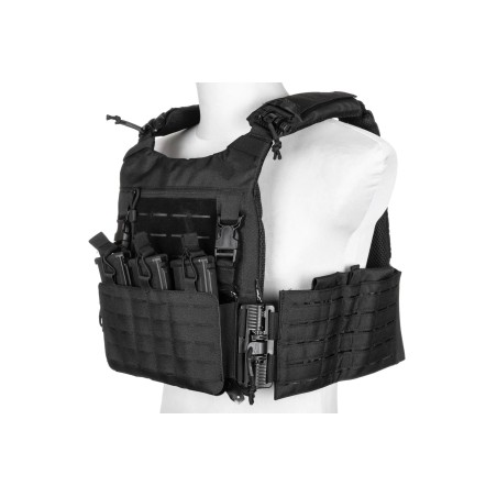 VESTE PLATE CARRIER QR NOIRE