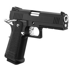 Réplique GBB hi-capa noir/silver Golden Eagle