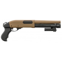 Réplique Fusil à Pompe M870 Golden Eagle à Gaz Tan