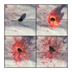 GRENADE DE PEINTURE À GRATTOIR