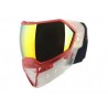 MASQUE EVS CRYSTAL SE CLEAR/RED AVEC LENTILLE FIRE MIRROR