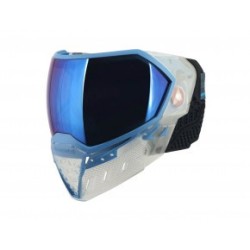 EVS CRYSTAL SE CLAIR/BLEU AVEC LENTILLE MIROIR BLEUE