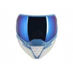 EVS CRYSTAL SE CLAIR/BLEU AVEC LENTILLE MIROIR BLEUE