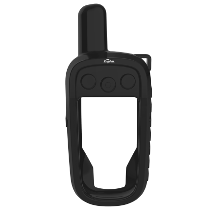 COQUE SILICONE ALPHA 100 TACTILE NOIR