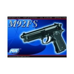 RÉPLIQUE M92 FS NOIR RESSORT HOP-UP FIXE 0,5J