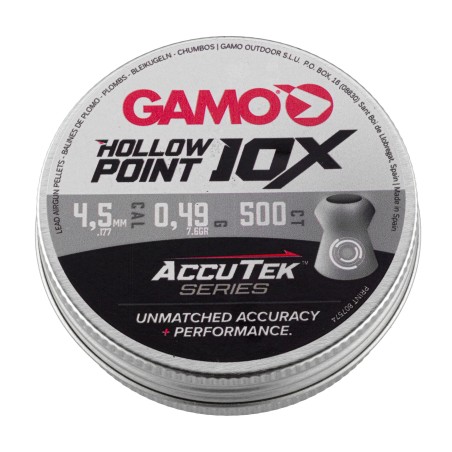 PLOMBS GAMO HOLLOW POINT ACCUTEK 4.5MM