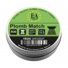PLOMBS MATCH EUROP-ARM À TÊTE PLATE CAL. 4,5 MM