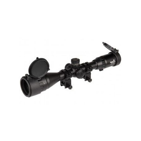 LUNETTE 3-12X40 MILDOT ROUGE/BLEU/VERT