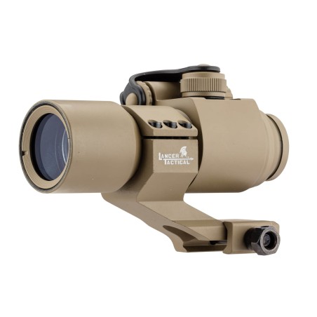 POINT ROUGE ET VERT AVEC MONTAGE CANTILEVER TAN