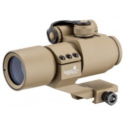 POINT ROUGE ET VERT AVEC MONTAGE CANTILEVER TAN