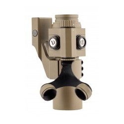 POINT ROUGE ET VERT AVEC MONTAGE CANTILEVER TAN