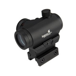 MICRO POINT ROUGE ET VERT MONTAGE HAUT RIS NOIR