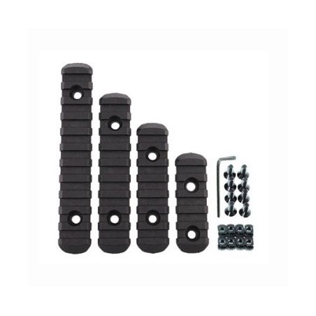 KIT DE 4 RAILS M-LOK VERS PICATINNY