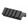 RAIL 45 DEGRÉS PICATINNY 4 SLOTS