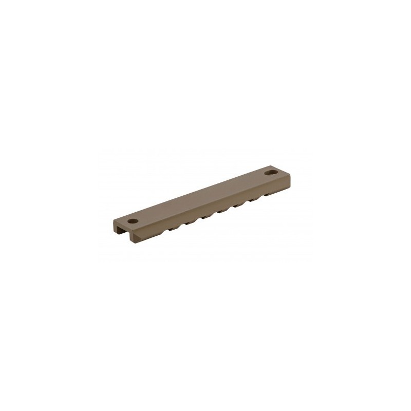 KIT DE 2 RAILS PICATINNY 7 SLOTS TAN G608 - SLV36C