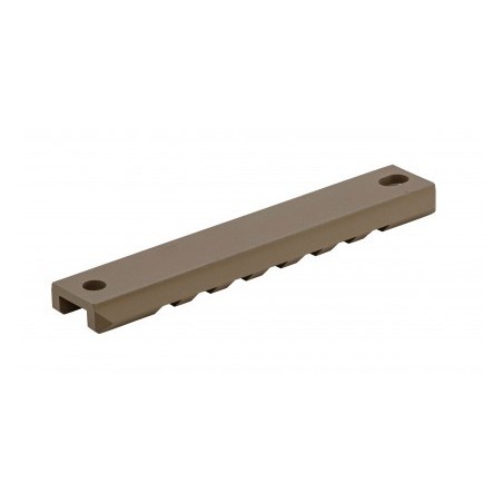 KIT DE 2 RAILS PICATINNY 7 SLOTS TAN G608 - SLV36C