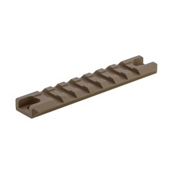 KIT DE 2 RAILS PICATINNY 7 SLOTS TAN G608 - SLV36C