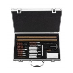 COFFRET DE NETTOYAGE POUR CANONS ARMES D'ÉPAULE ET DE POINGS (34 PIÈCES)