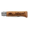 COUTEAU OPINEL 8 INOX SANGLIER CHÊNE