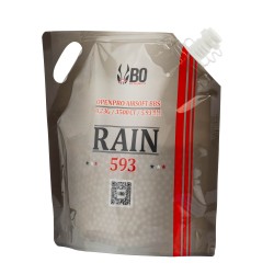 BILLES AIRSOFT 6MM 0.23G RAIN- BO-3500 RDS / 0. 23G (10 SACHETS)