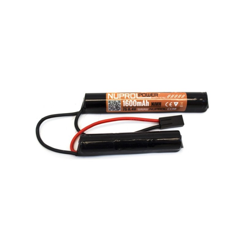 BATTERIE NIMH 2 ÉLÉMENTS 8,4 V/1600 MAH