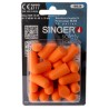 BOUCHONS D'OREILLE EN POLYURÉTHANE ORANGE – SNR 38 DB – BLISTER DE 10 PAIRES