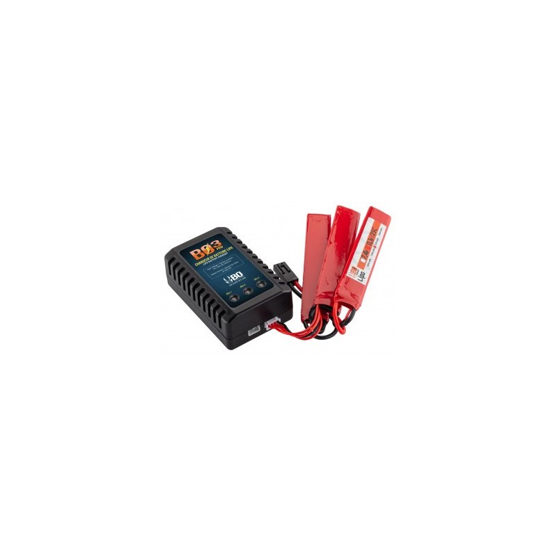 CHARGEUR DE BATTERIE BO3 LIPO 7,4V ET 11,1V