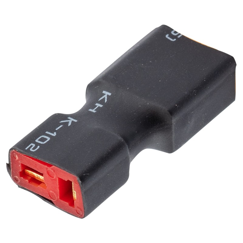 ADAPTATEUR XT60 MALE VERS T-DEANS FEMELLE