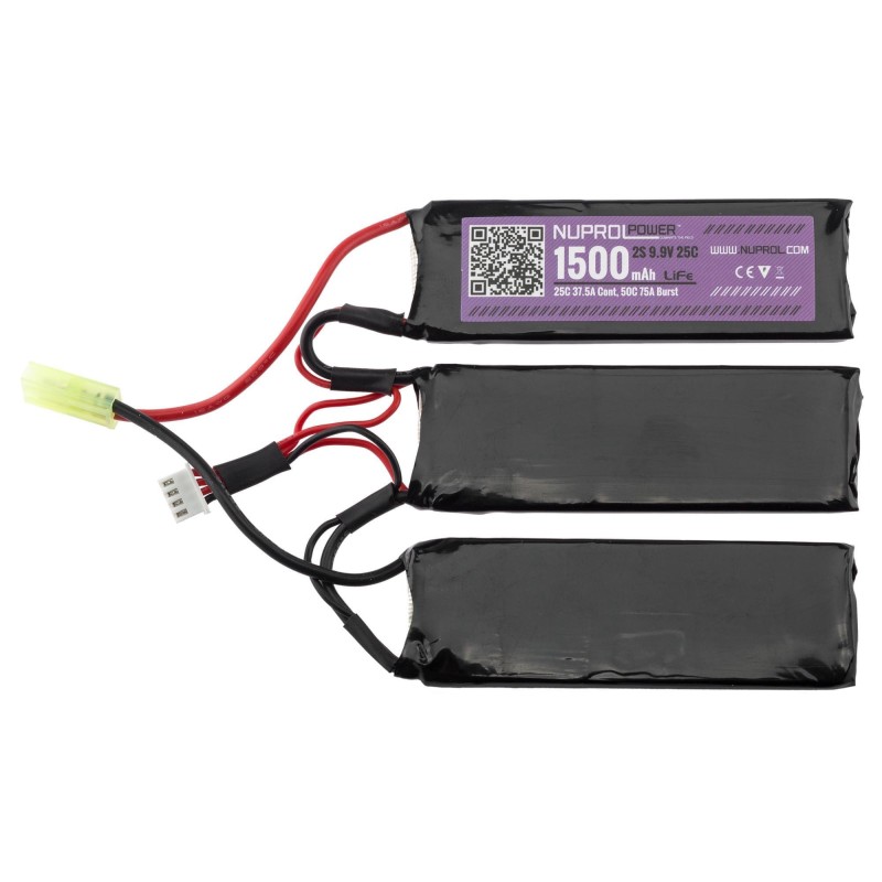 BATTERIE LI-FE POWER 9,9 V 1500 MAH 25 C NUNCHUNCK
