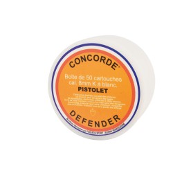 BOÎTE DE 50 CARTOUCHES 8 MM PAK