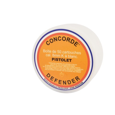 BOÎTE DE 50 CARTOUCHES 8 MM PAK