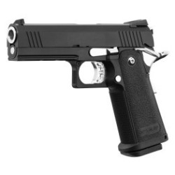 Réplique GBB hi-capa noir/silver Golden Eagle