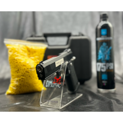 Réplique GBB hi-capa noir/silver Golden Eagle