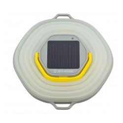 LAMPE CAMPING RÉTRACTABLE SOLAIRE SKYWOODS 350 LUMENS