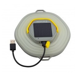 LAMPE CAMPING RÉTRACTABLE SOLAIRE SKYWOODS 350 LUMENS
