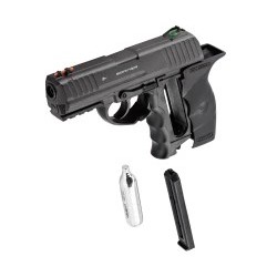 PISTOLET CO2 CULASSE FIXE BORNER W3000M CAL. 4.5MM BB'S