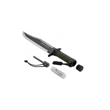 K25 COUTEAU DE SURVIE CORDE + ALLUME-FEU + ÉTUI