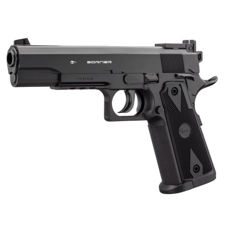PISTOLET CO2 CULASSE FIXE BORNER POWERWIN 304 CAL. 4.5MM BB'S