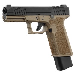 EURO-PARM - Double Eagle P80 PFS9 Tan — pistolet GBB Airsoft