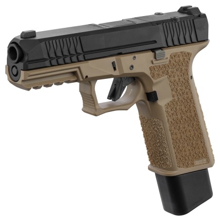 EURO-PARM - Double Eagle P80 PFS9 Tan — pistolet GBB Airsoft