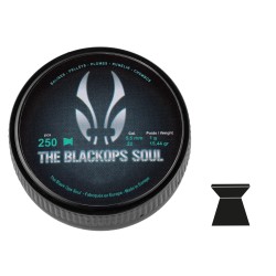 PLOMBS THE BLACK OPS SOUL À TÊTE PLATE CAL. 5,5 MM