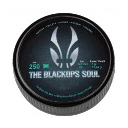 PLOMBS THE BLACK OPS SOUL À TÊTE PLATE CAL. 5,5 MM