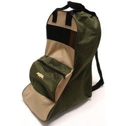 SAC À BOTTES BRODÉ SANGLIER