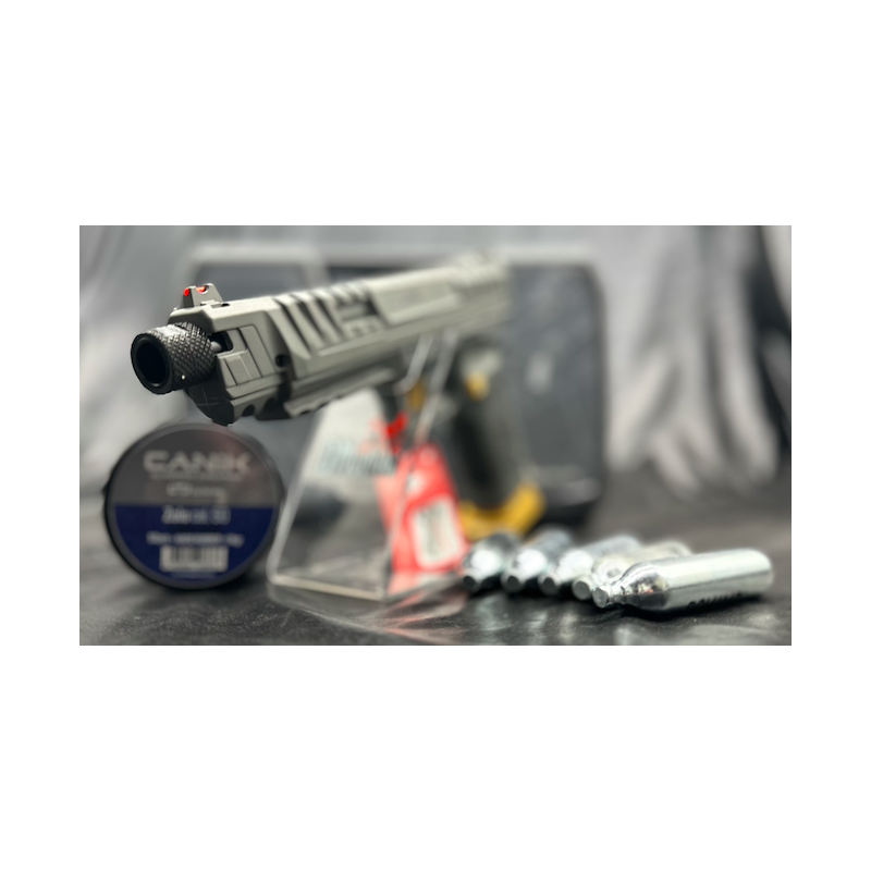 COLOMBISPORTS - PISTOLET CANIK SFX COMPETITION CO2 C50 SILVER/GOLD