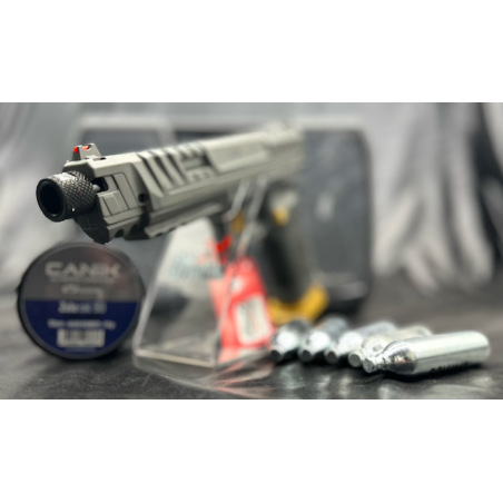 COLOMBISPORTS - PISTOLET CANIK SFX COMPETITION CO2 C50 SILVER/GOLD