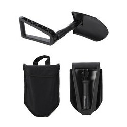 Pelle US manche pliable et housse de transport