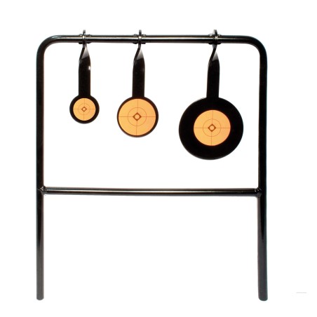 PORTANT 3 CIBLES DE DIAMÈTRES DIFFÉRENTS