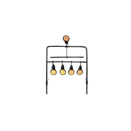 PORTANT 5 CIBLES DE DIAMÈTRES IDENTIQUES